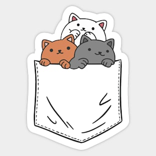 Pocket Cats Sticker